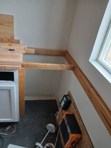 Extra under counter corner space